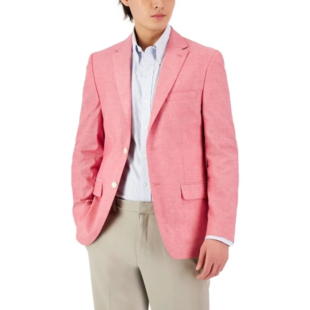 NWT - Tommy Hilfiger Trevor Blazer - Washed Red - 42R